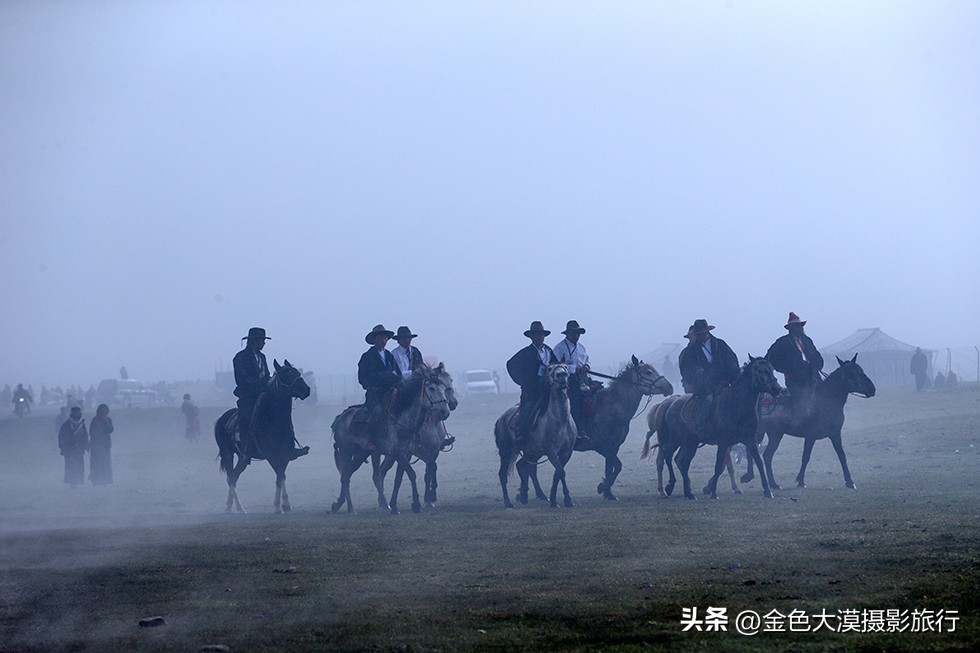 甘南之行第十一站河曲马场,甘南河曲马场视频