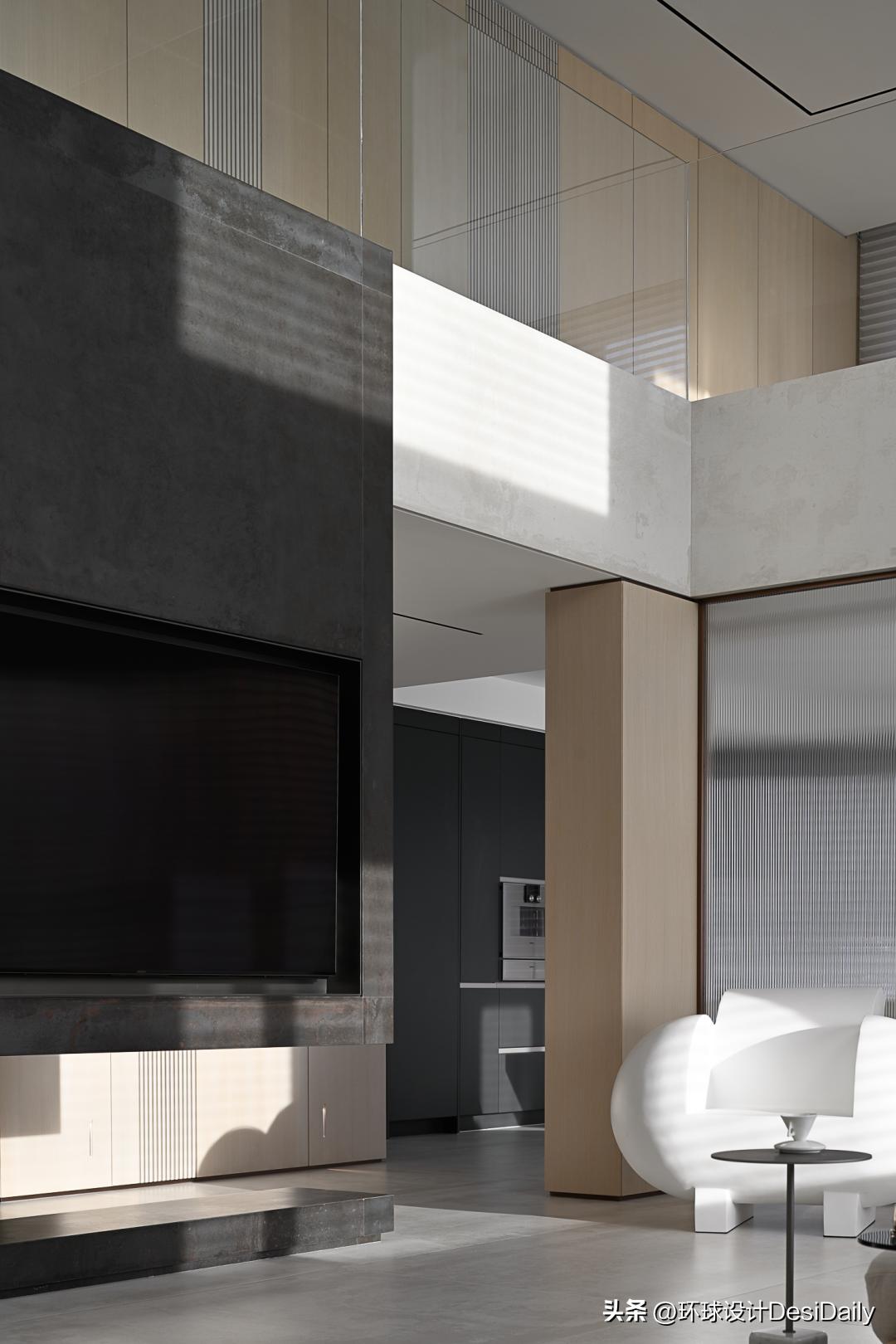 首发.刘捷｜680㎡极简顶复，空纳万境【环球设计3124期】