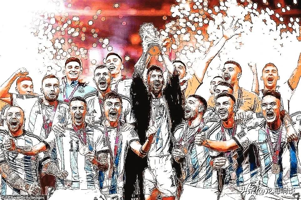 风华绝代新球王，功成名就大满贯，姆巴佩送梅西登基。