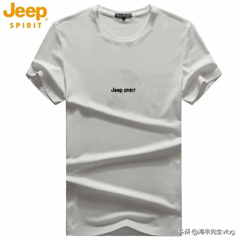 jeep短袖t恤专卖店男装翻领,jeep短袖t恤男纯棉官方正品