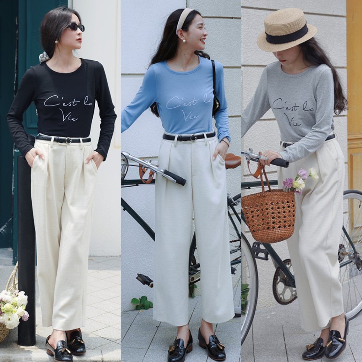 立秋薄薄的卫衣,初秋卫衣高级感穿搭