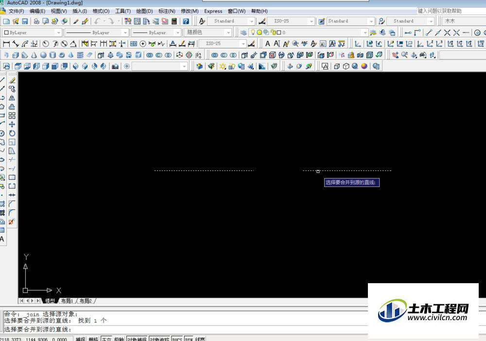 cad样条曲线怎么跟直线合并,cad中如何将两条直线合并成一条