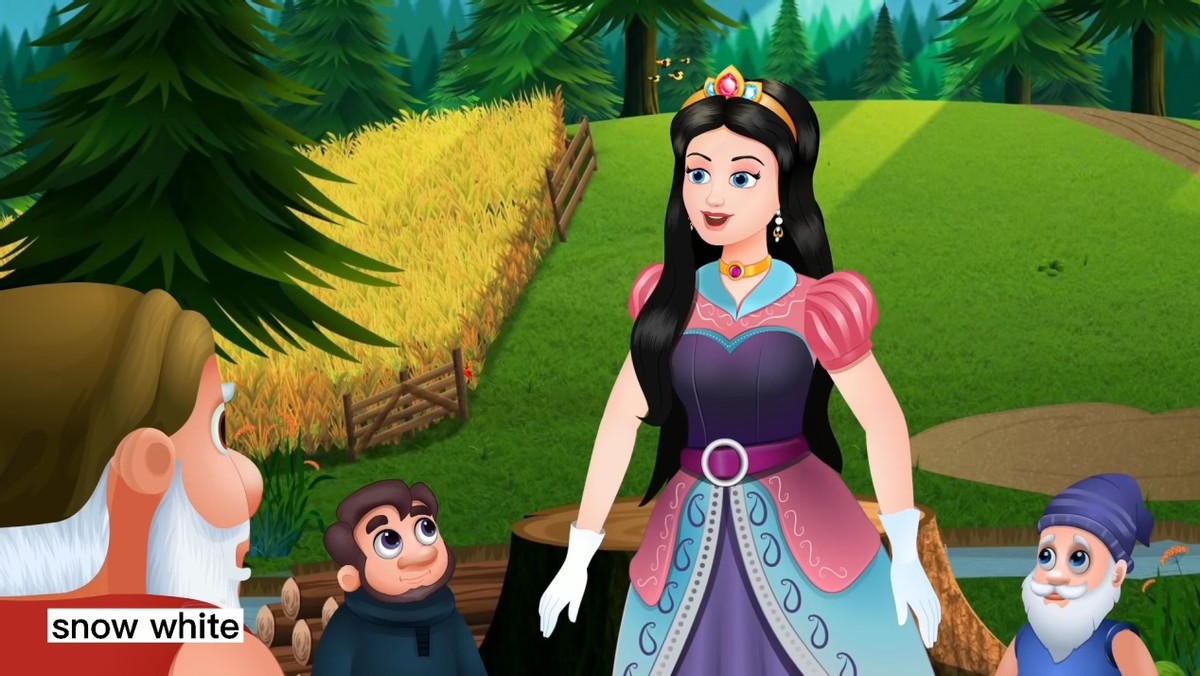 格林童话白雪公主英文阅读,白雪公主格林童话国语版