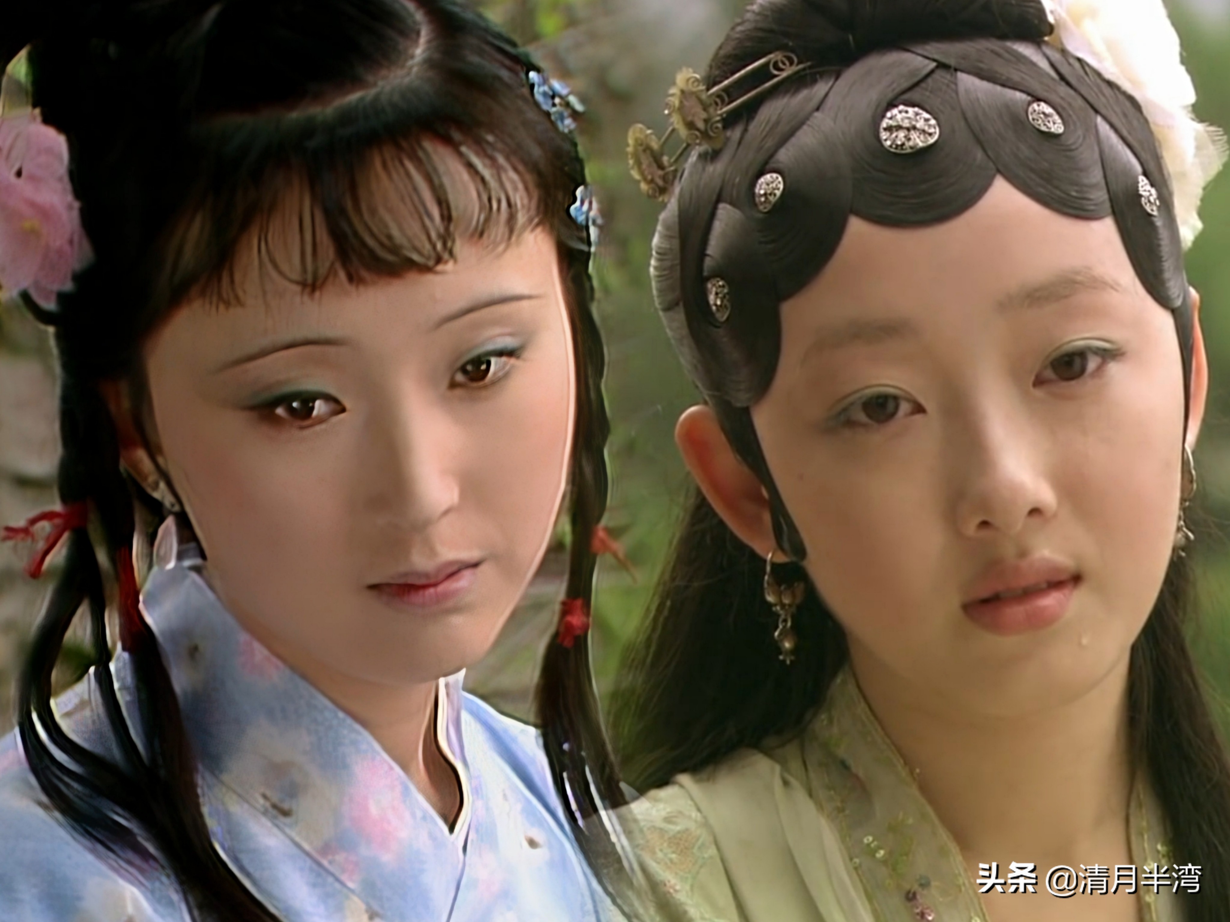 两版红楼梦金陵十二钗颜值对比,87版红楼薛宝钗最漂亮吗
