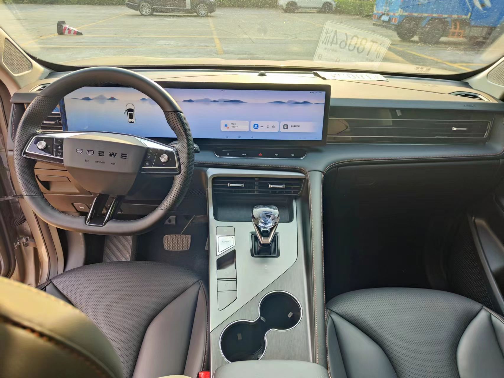 荣威erx5纯电高速120迈试驾视频,开着比燃油版舒服测试荣威erx5