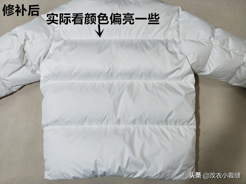 刺绣补破洞羽绒服,羽绒服破洞刺绣图案