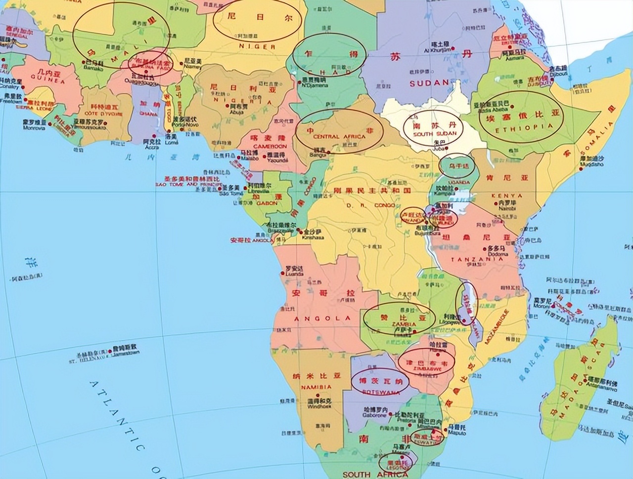 中国有哪些陆上相邻国,和中国陆地边界接壤的国家有几个