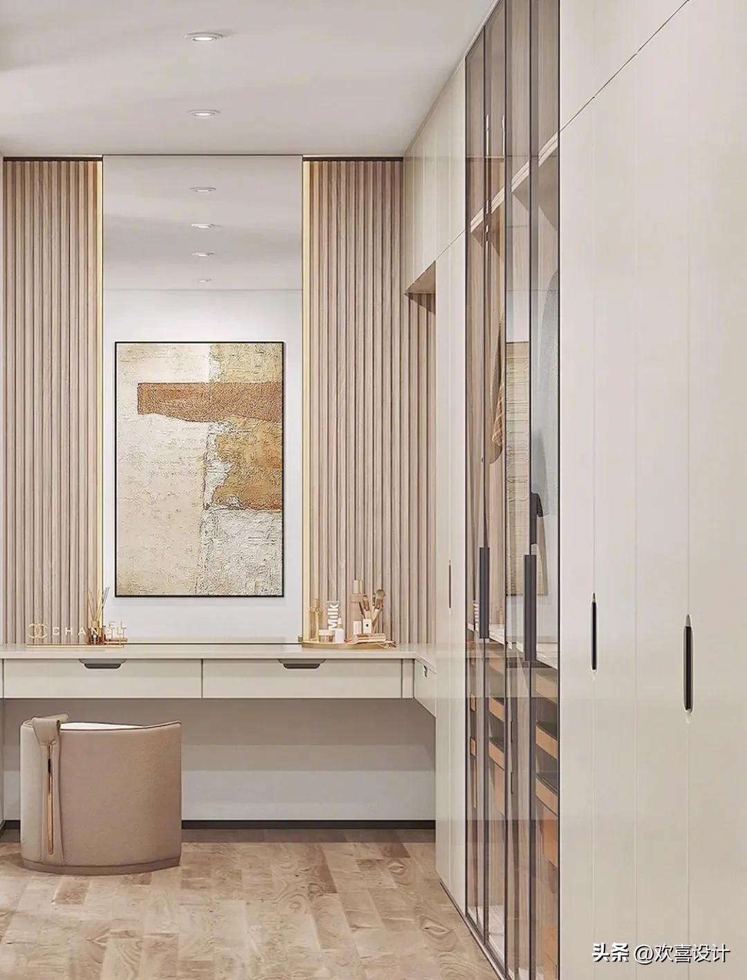 衣帽间门效果图大全2020款,30款衣帽间分享