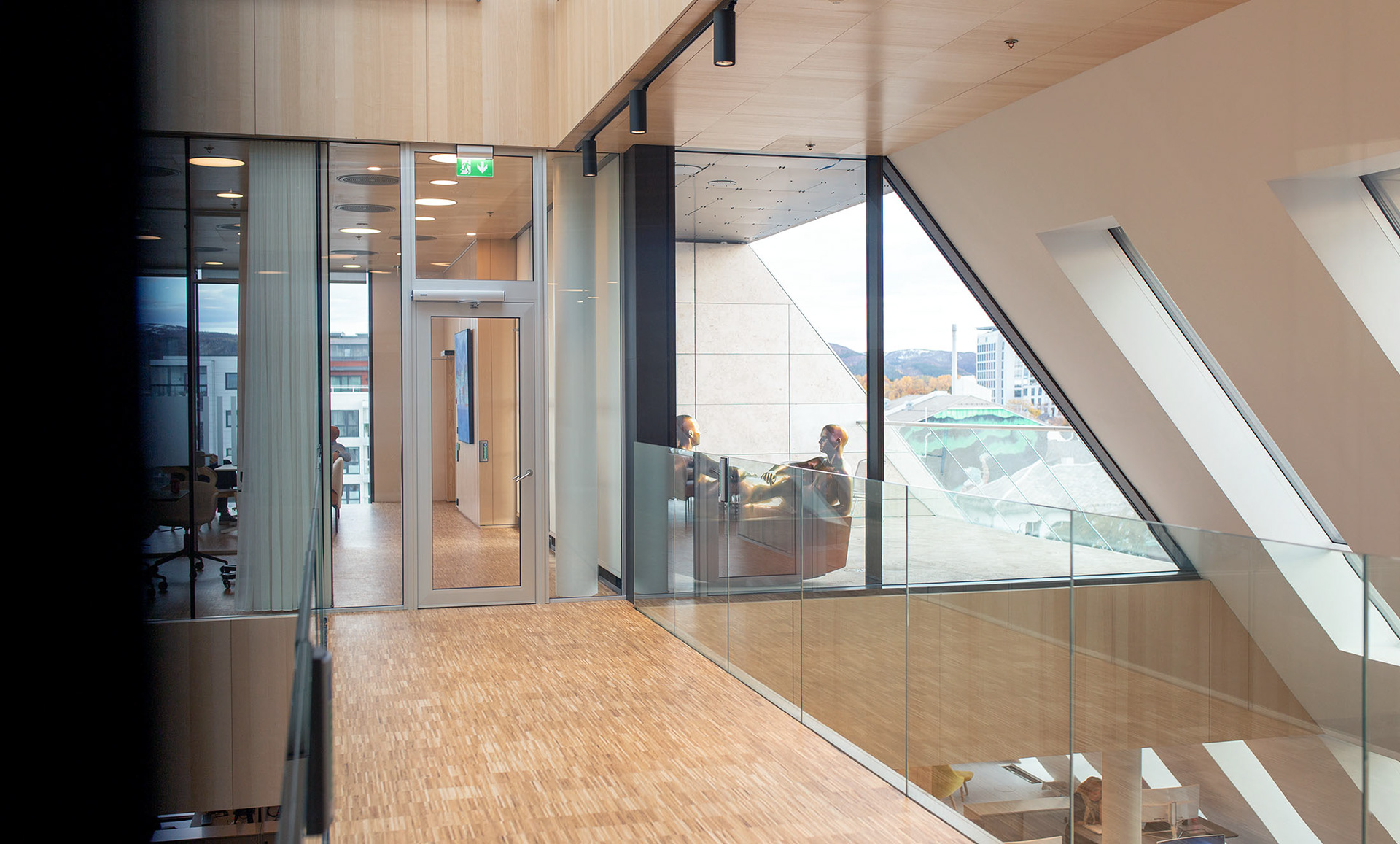 导向标识牌设计效果图,极简主义指示牌设计