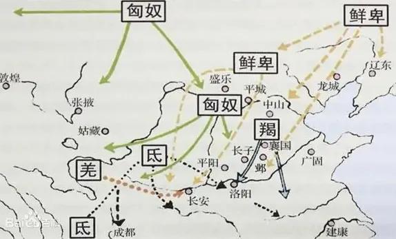 古代中国少数民族人口,为什么古代少数民族是汉姓