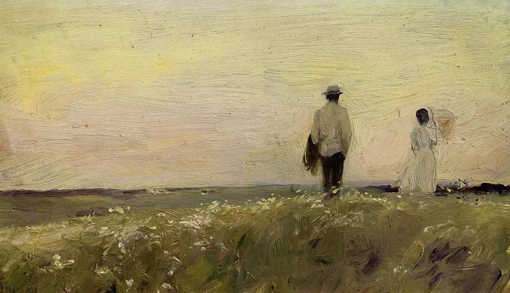 何多苓俄罗斯写生油画,何多苓油画2007