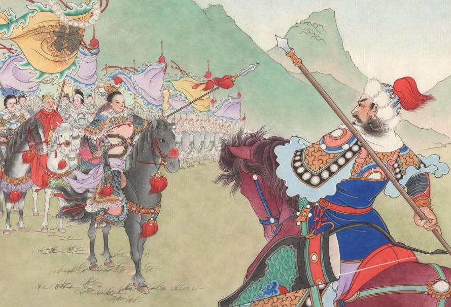 穆桂英十二寡妇征西杨宗保战死,杨家七子和杨宗保什么关系