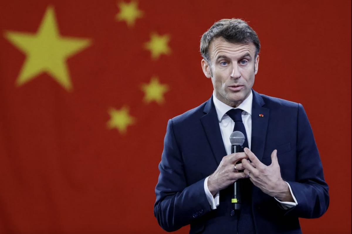 马克龙访华见成效，6成欧盟民众希望中立：欧洲不应卷入台海战争