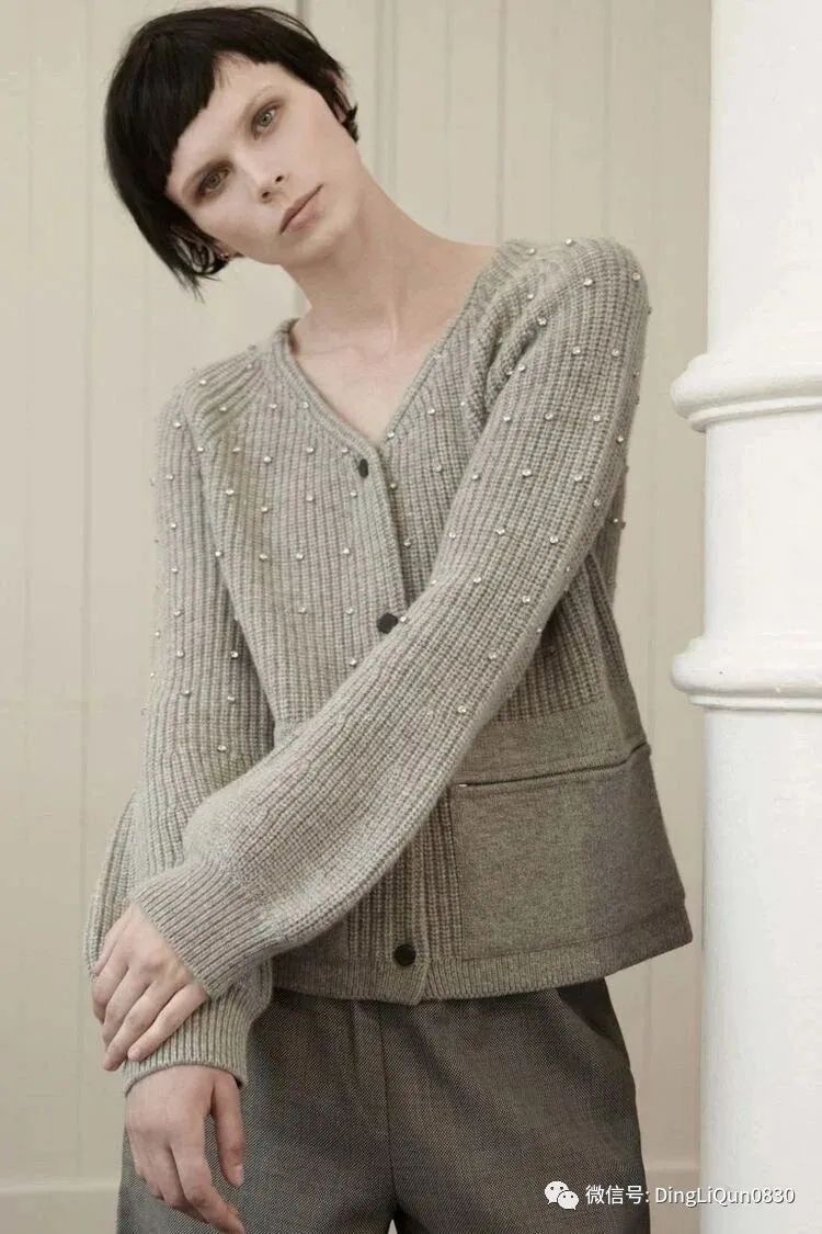 段染针织开衫图解,蝙蝠衫针织开衫图解