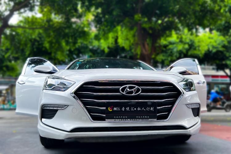 成都现代名图改装升级丹麦绅士宝汽车音响-搭配超低音单元