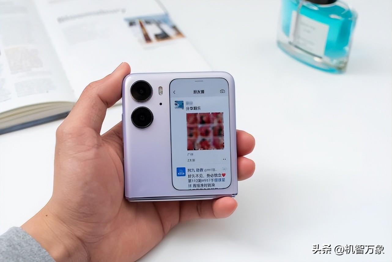 oppofindn2flip外屏能看微信吗,oppofindn2代外屏微信语音功能