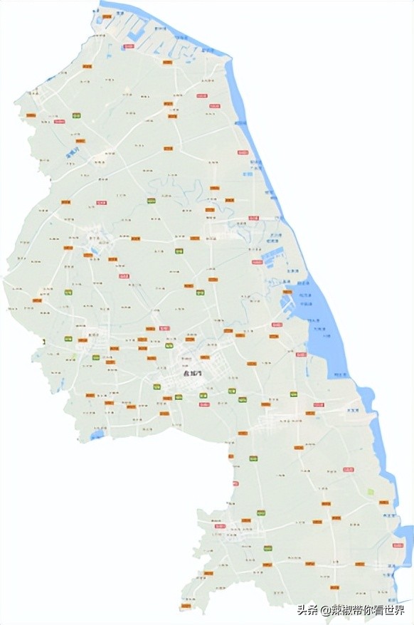 盐城最大的海边城市,盐城海岸线为何一直延伸