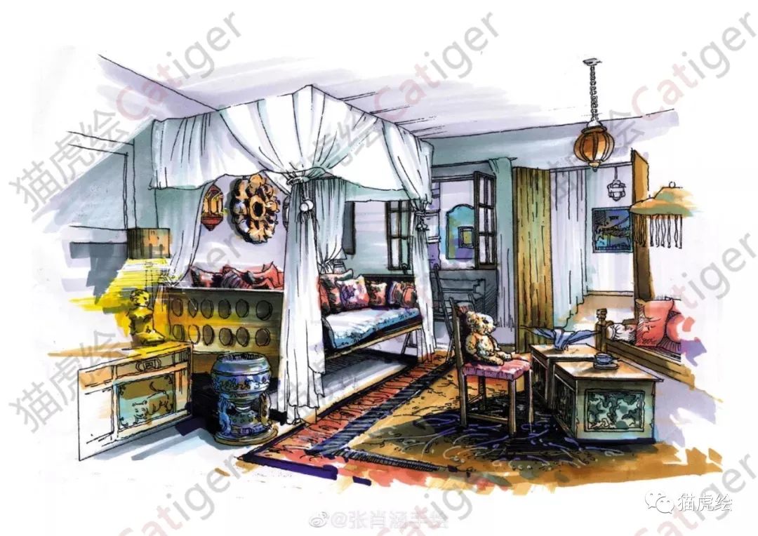 2022猫虎绘暑假手绘班招生简章「线上+线下」