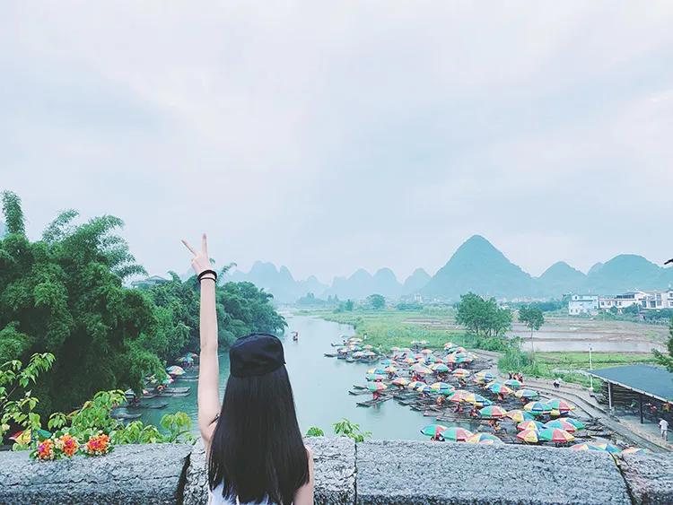 阳朔相公山玩完再去遇龙河一日游,相公山到遇龙河景区坐船怎么走的