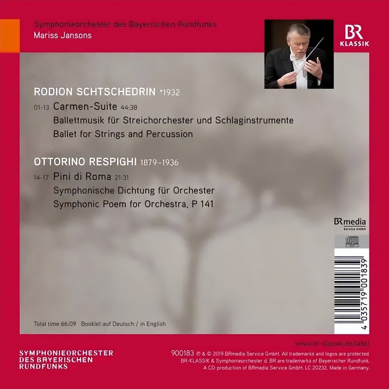 碟荐|扬颂斯巴伐利亚广播交响又一高光名版现场实况录音