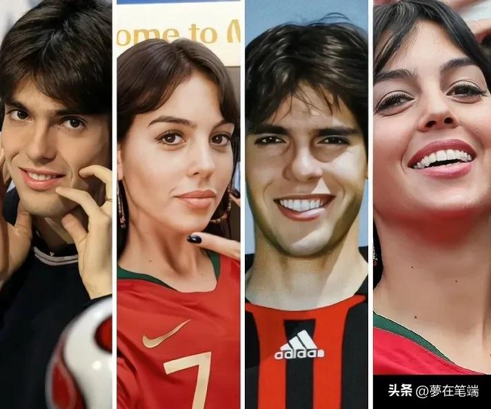 c罗盯着卡卡训练,c罗看着乔治娜会想着卡卡吗