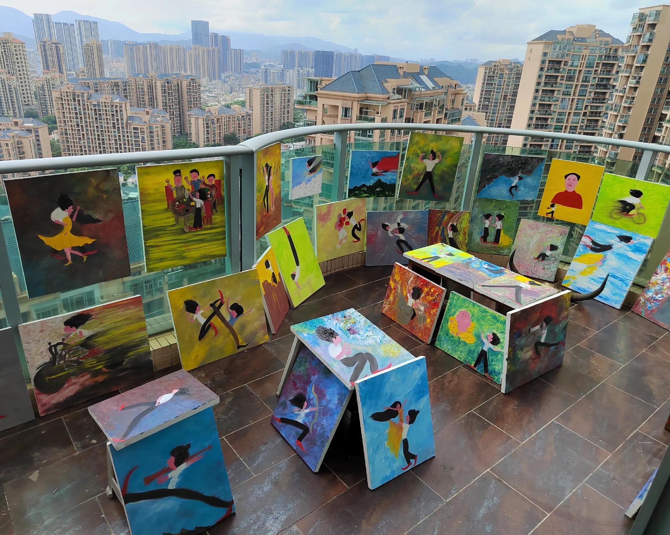 “小王的青春”王麒诚当代艺术2022国庆深圳个展开幕