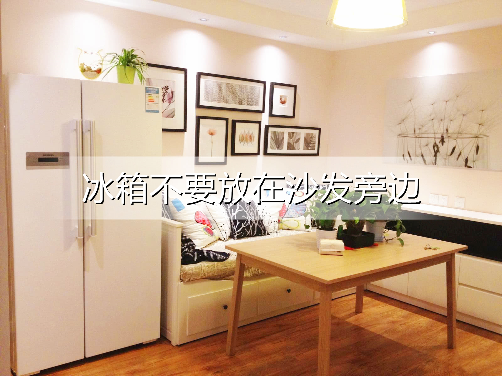 我把冰箱放在厨房里，朋友见了却断定我家既耗电，使用体验还不好