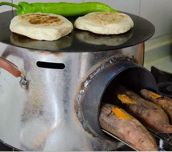 简易万能烧饼炉,家用烧饼炉视频