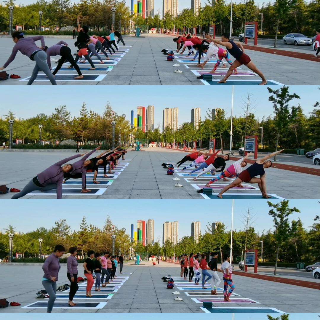 晨练爆汗瑜珈,瑜伽晨练