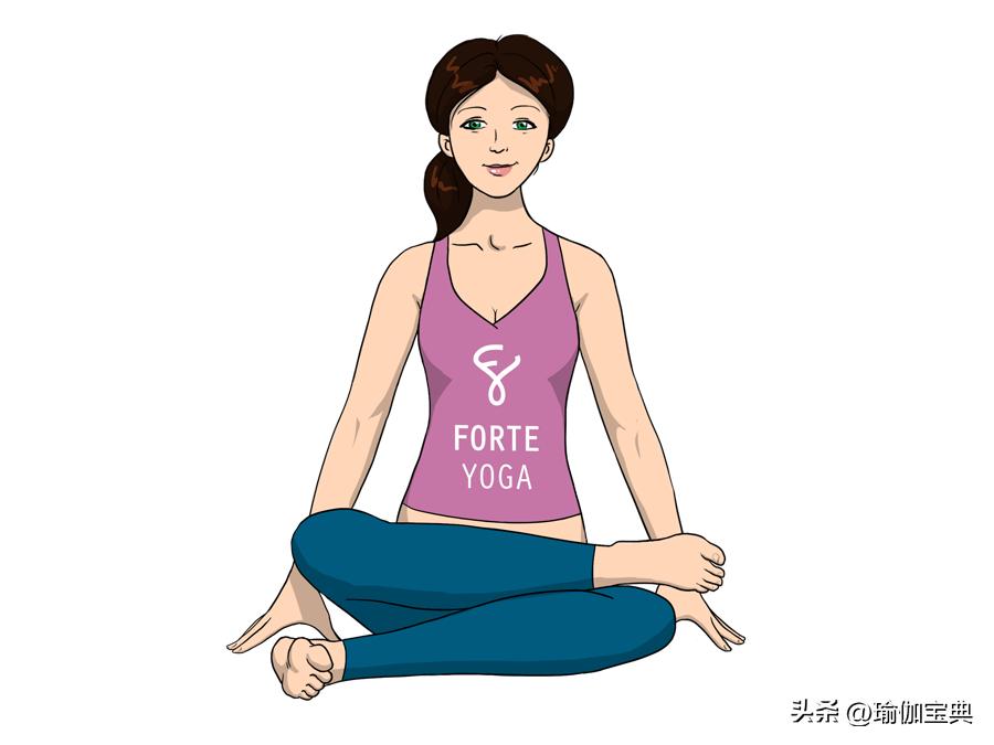 4个温和的瑜伽练习安全缓解臀部疼痛消除淤堵被推荐经常做的体式