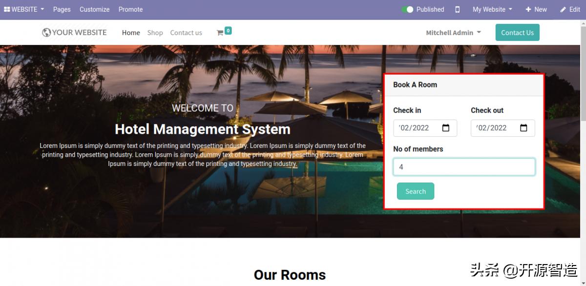 使用免费开源的ERP竟然可以为酒店创建一个高效的酒店管理系统？