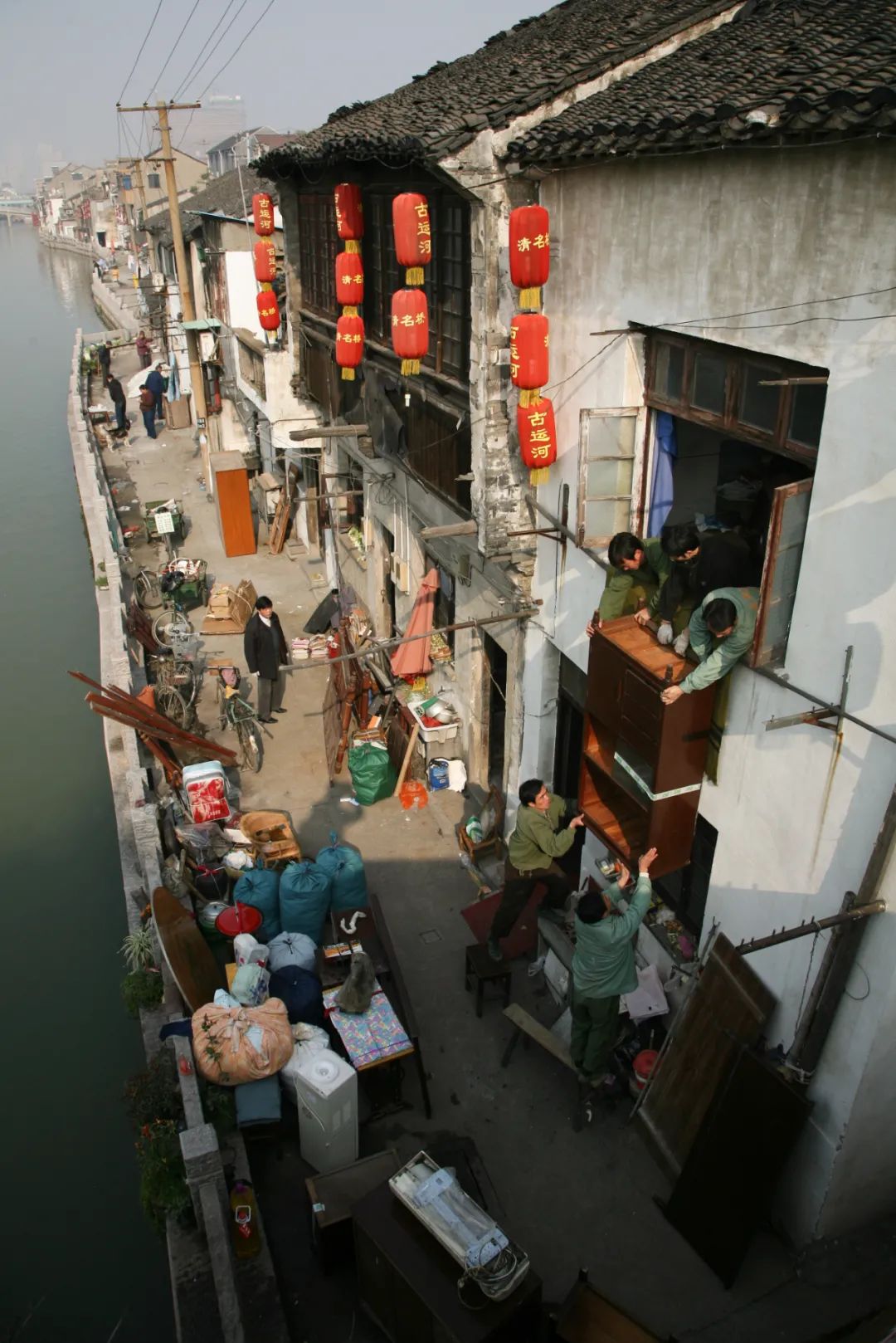 15年前的老照片里旧时光,15年前绝版弄堂