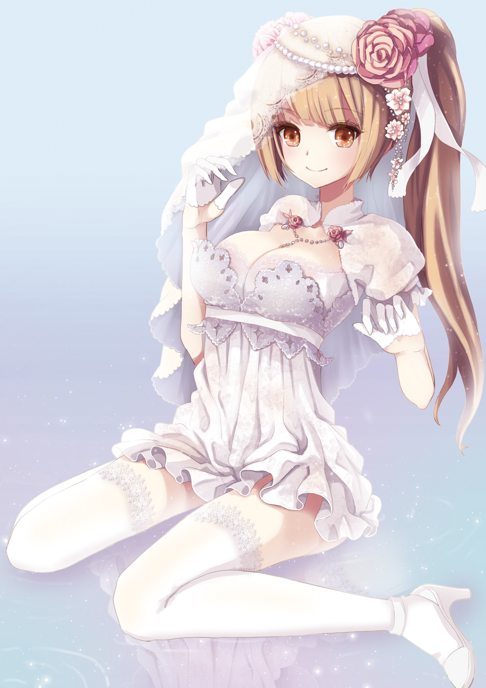 二次元水手服女生写真,二次元动漫壁纸超清全屏女神