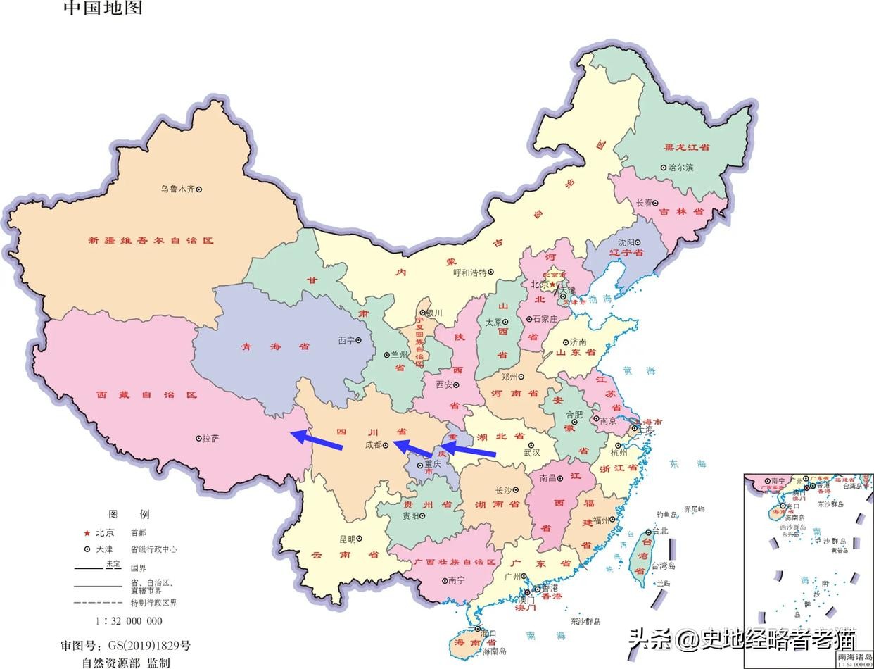 湖北到全国的省是否只经过两个省,湖北到浙江要跨过几个省市