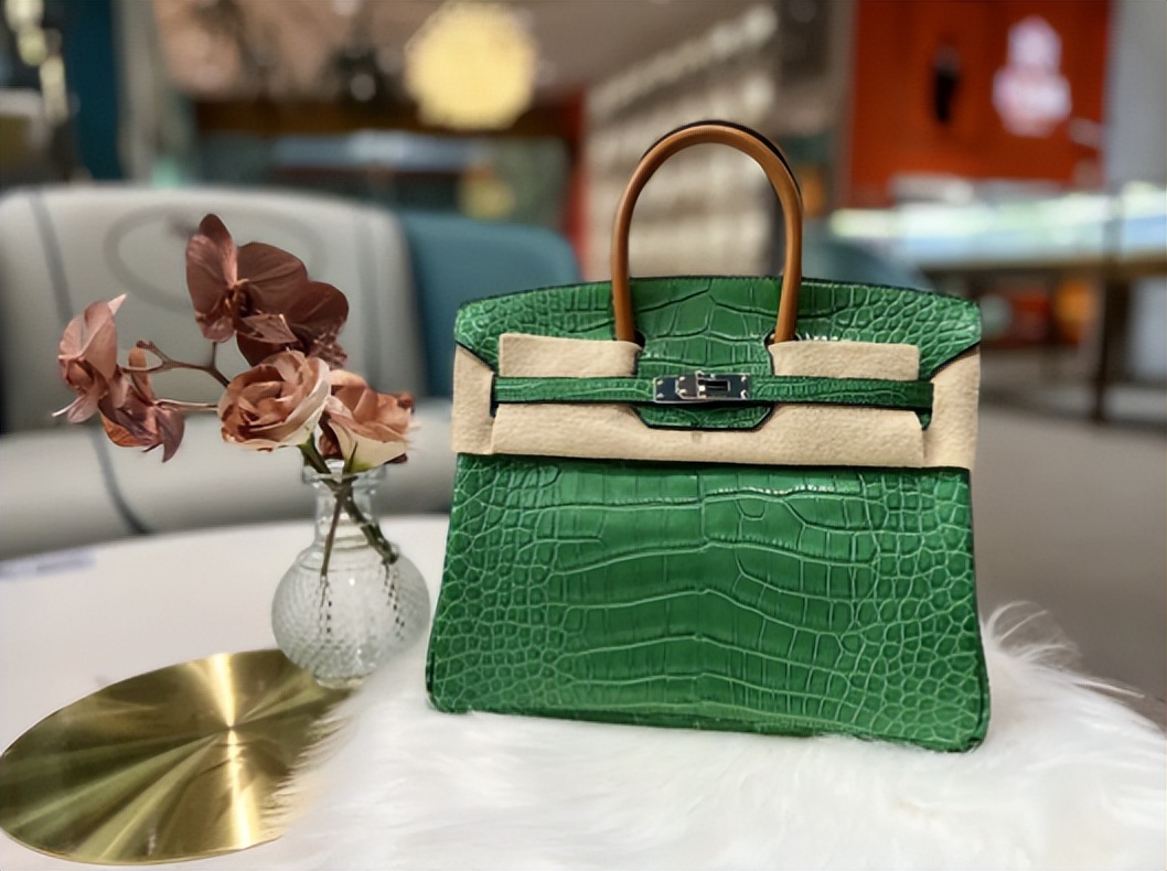 爱马仕鳄鱼皮手工包,爱马仕喜马拉雅鳄鱼皮包制作