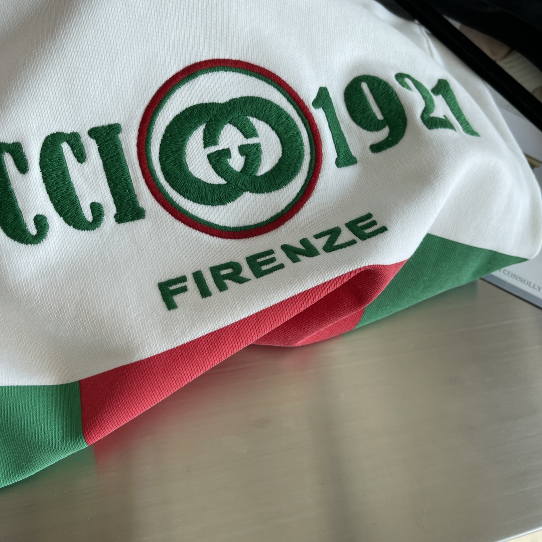 gucci互扣式双g印花连帽卫衣,gucci互扣式双g印花卫衣