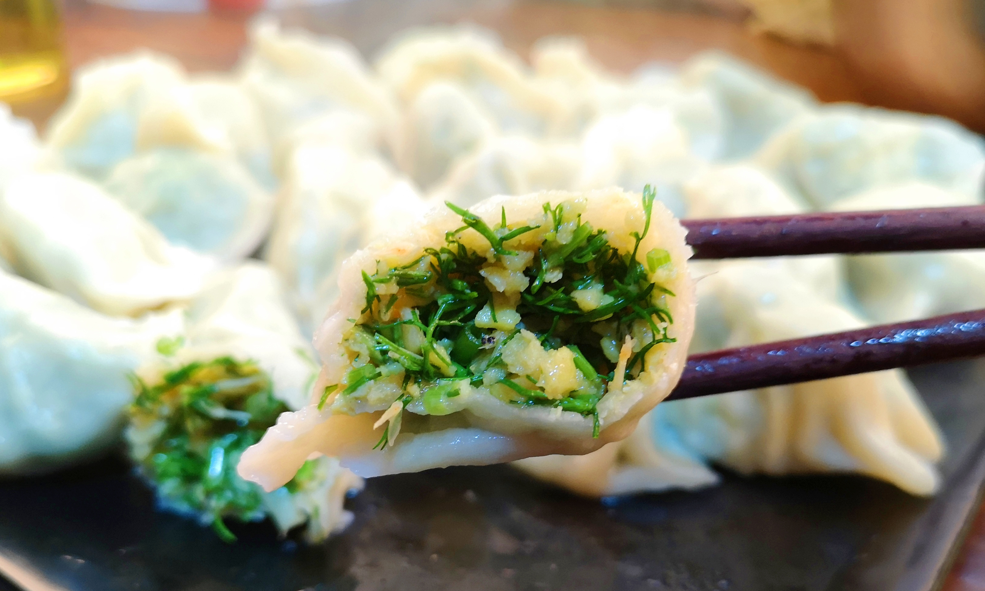 初秋用它包饺子比韭菜白菜都解馋,秋天吃饺子就馋这4种馅