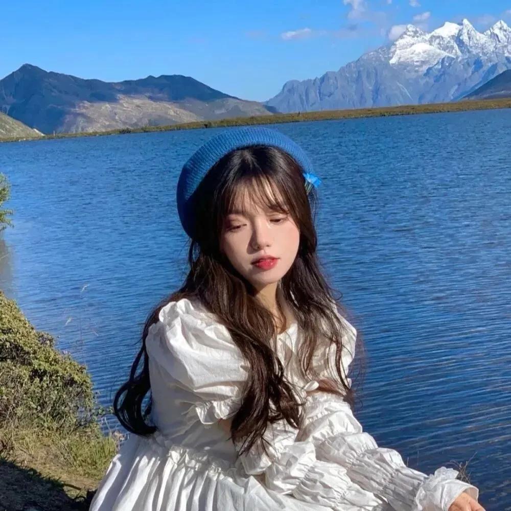 仙气三人闺蜜头像共三张连在一起,可以和闺蜜对象一起用的头像三人