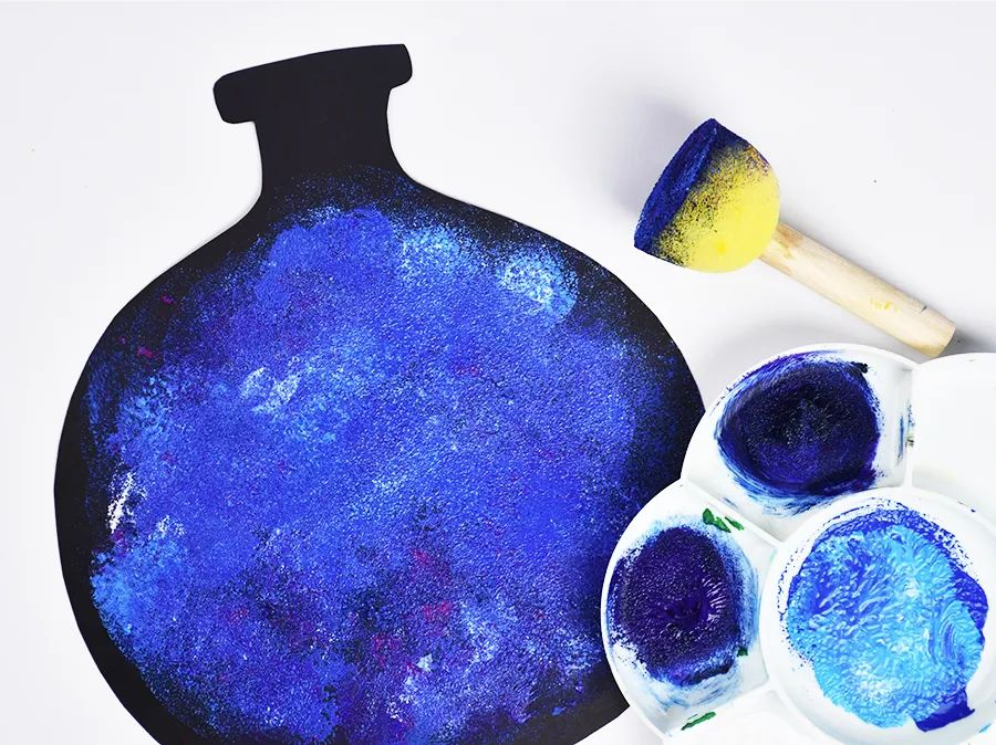 萤火虫的画法儿童画,夜晚怎么画简单又漂亮萤火虫