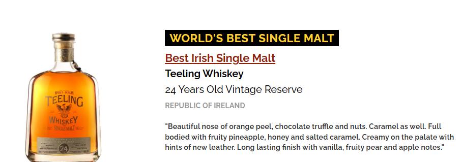 爱尔兰威士忌哪个好喝,爱尔兰威士忌了解