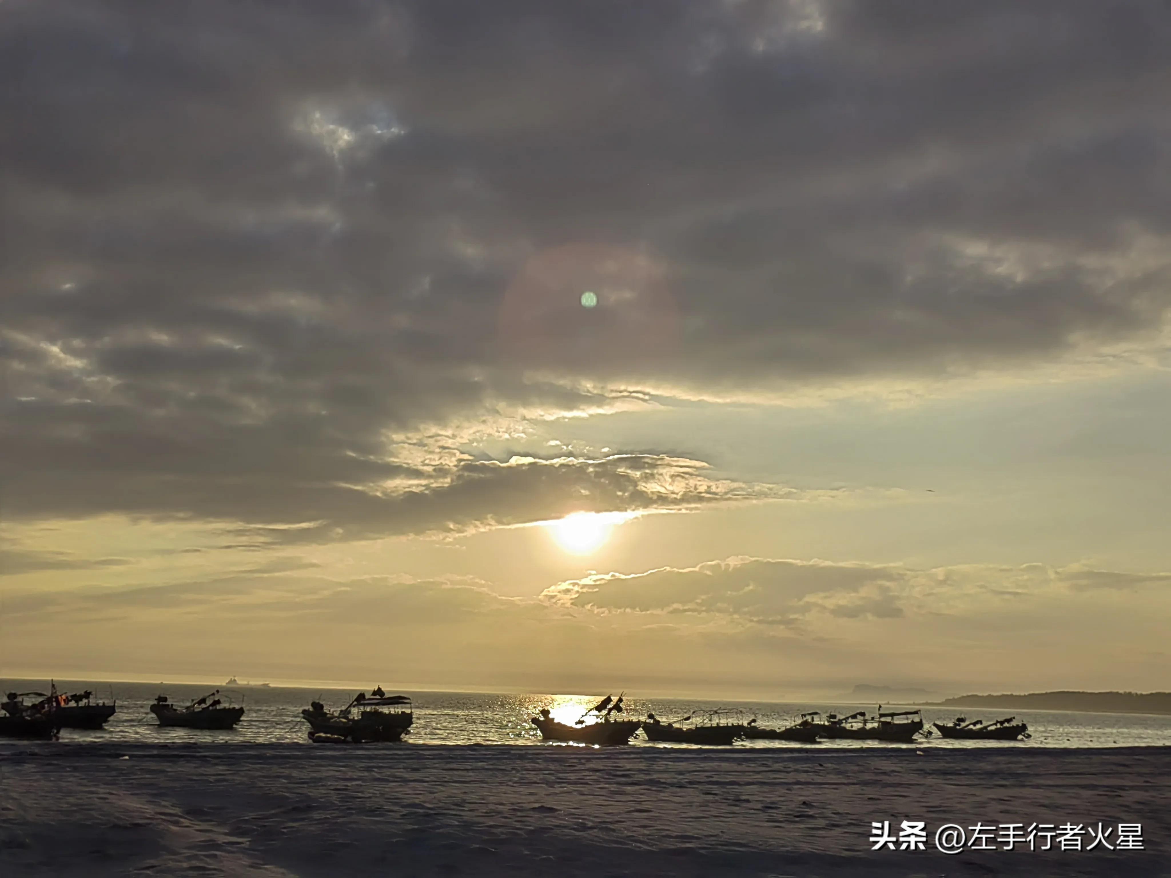 茂名浪漫海岸：落日海景美哉美哉