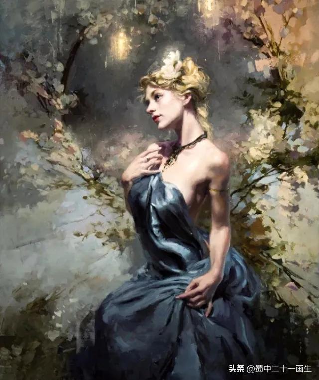 “人体艺术油画”精选:乌克兰18张,美国11张,中国20张,请欣赏
