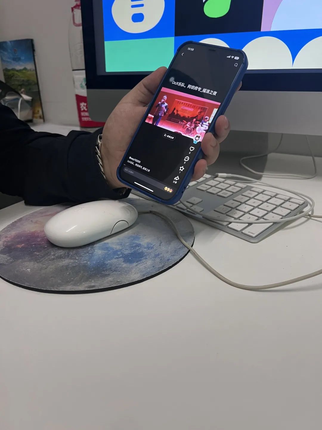 希望自己成为一个音乐人,成为一个音乐人