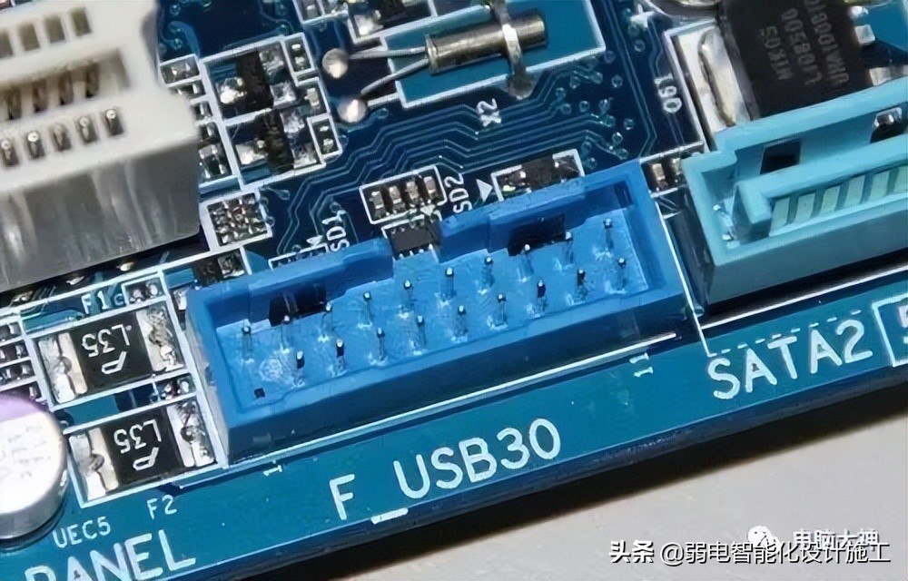 电脑主板各个接口图解大全,电脑主板接口介绍知识大全