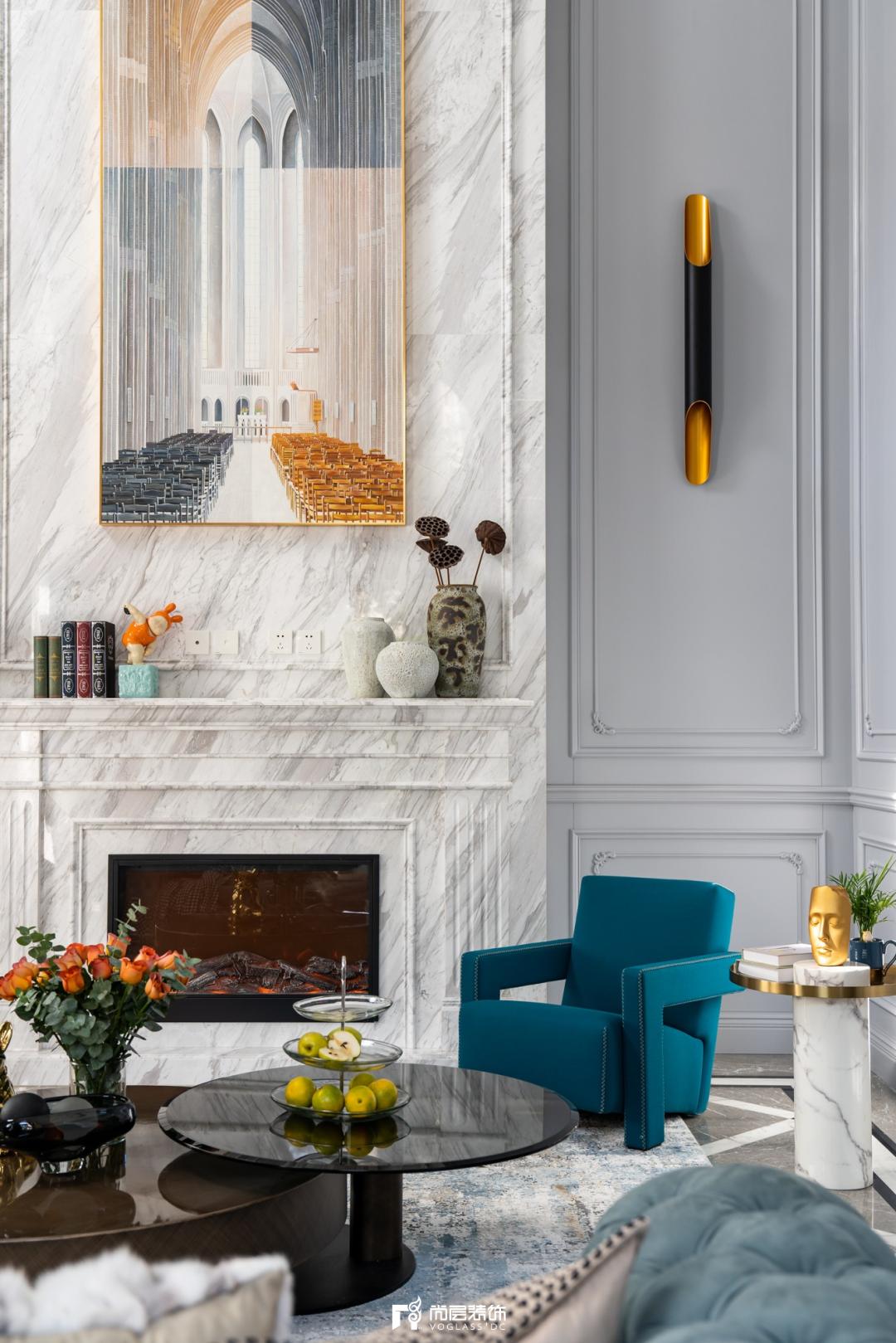 私藏这潋滟人间色:650㎡法式轻奢院墅,慢享生活温情