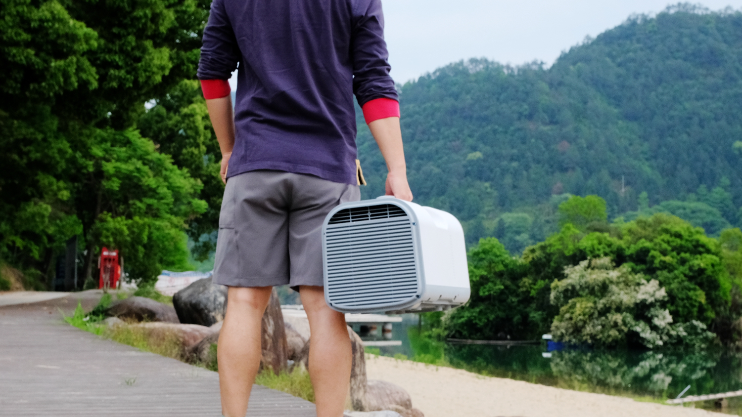 野餐露营更加舒爽，户外降温好装备：优巧YUUKiO可移动空调