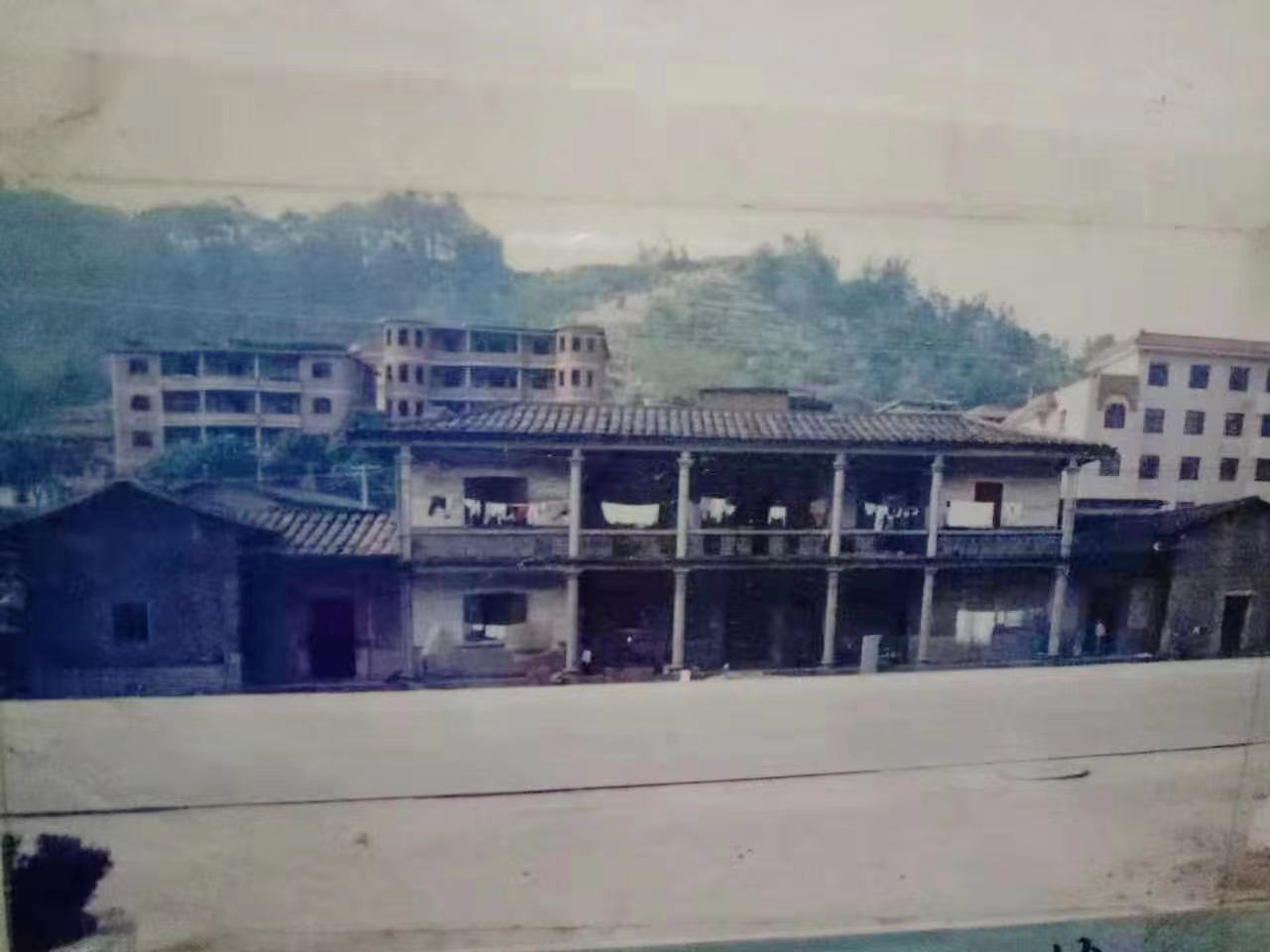 福建岩峰书院老相片,岩峰书院