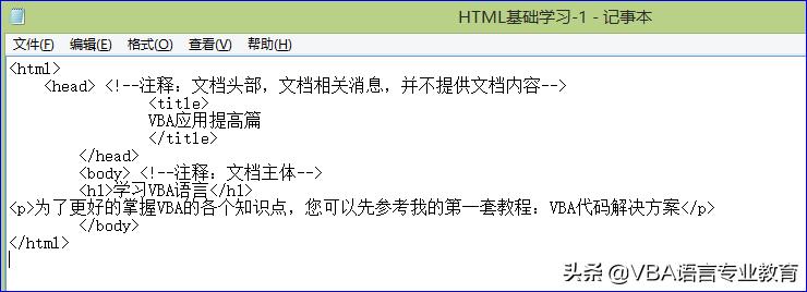 HTML文档元素