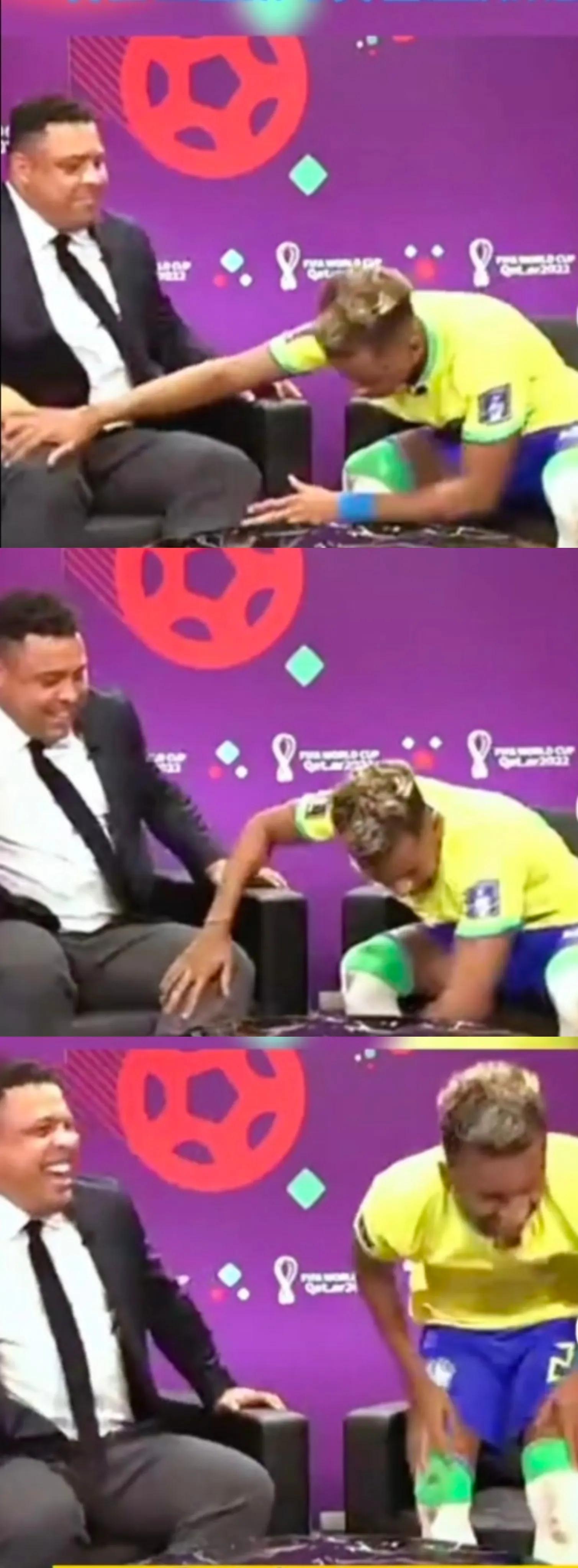 罗纳尔多后期发福踢球,罗纳尔多成了大胖子