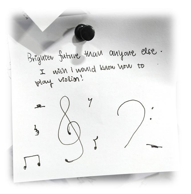 哇塞,这么多陌生人的心愿